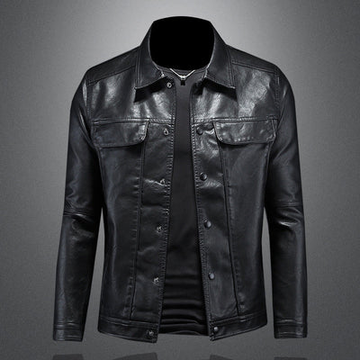 Houston - Leder Biker Jacke