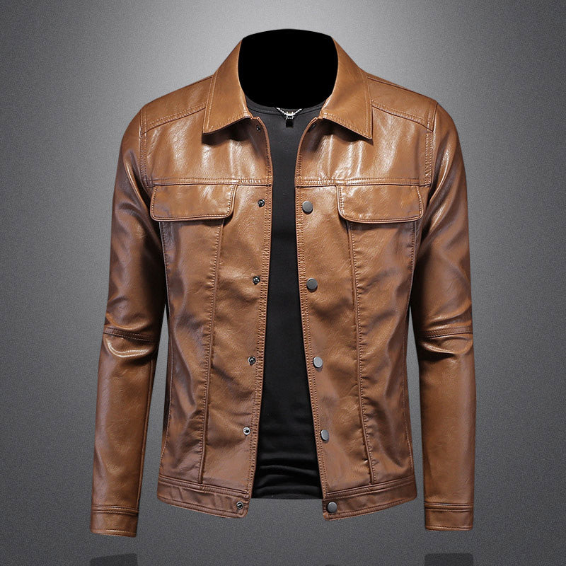 Houston - Leder Biker Jacke