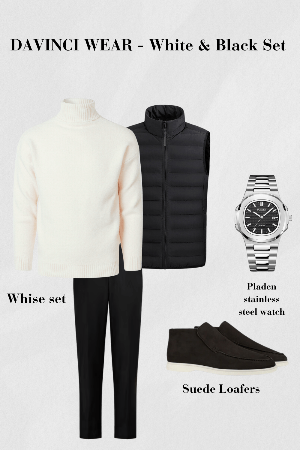 Amelia München™ - White & Black Set