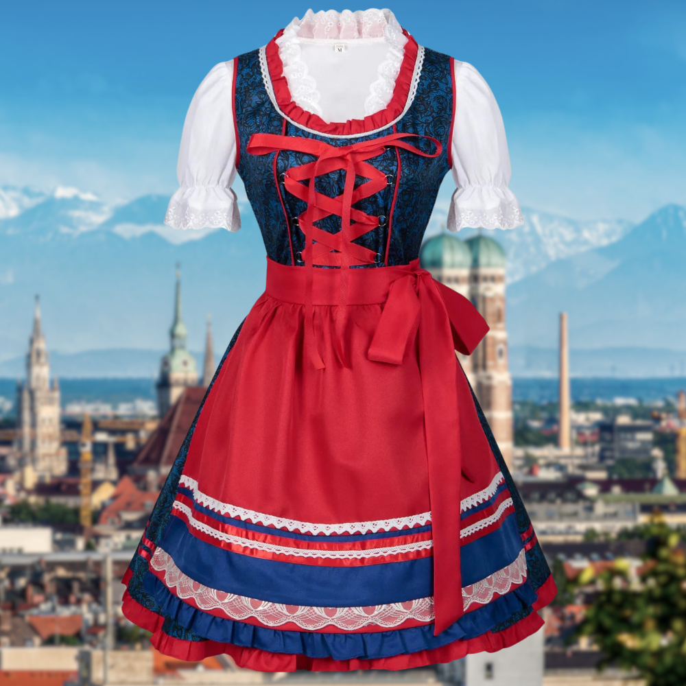 DolceMode |Tracht für Damen mit Schürze und Bluse