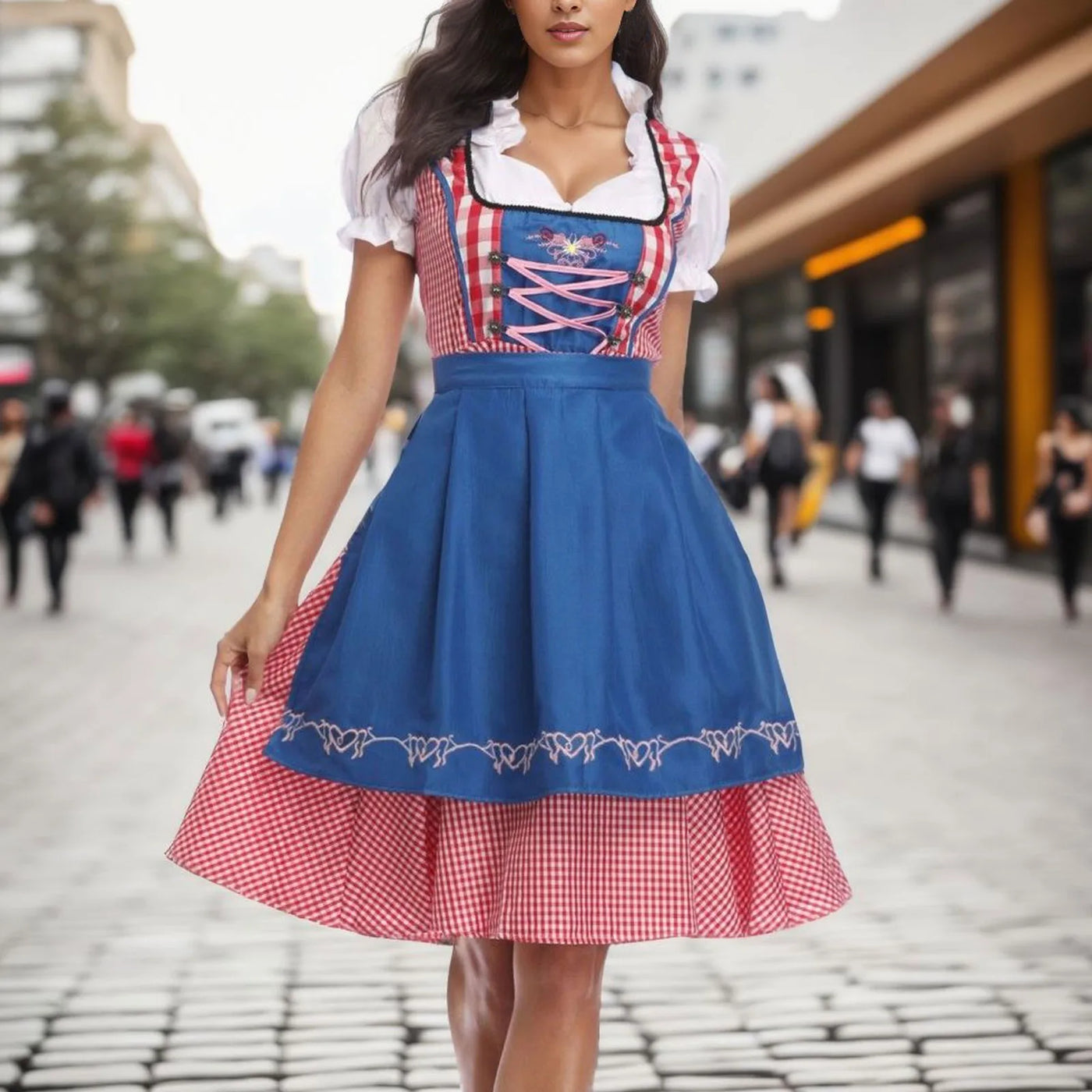 Traditionelles Dirndl für Damen - Ella