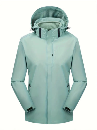 Wasserdichte, winddichte Hardshell- und Fleece-Thermo-Innenjacke