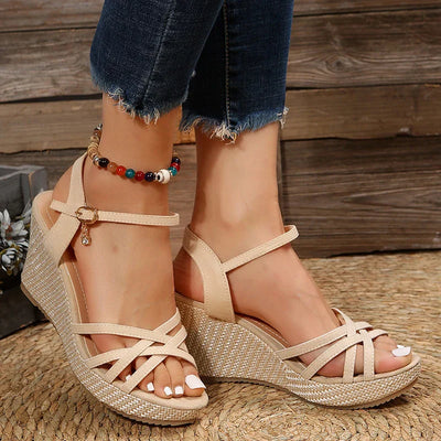 DolceMode | Keilabsatz Sandalen