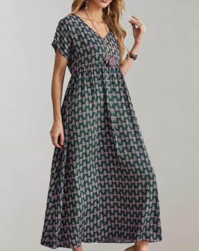 Bequemes langes Sommerkleid - Helma