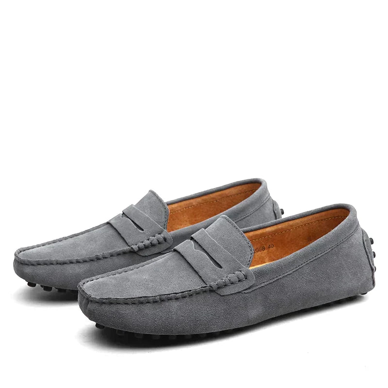 HUGO - Loafers aus Wildleder im italienischen Stil