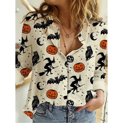 Martha - Halloween-Bluse