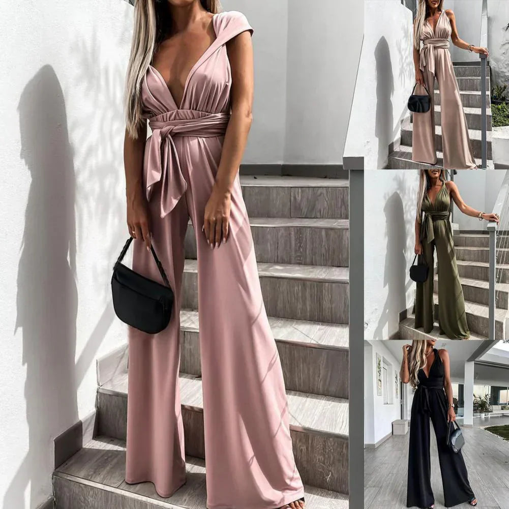 Victoria - Sommerlicher Jumpsuit mit weiter Hose