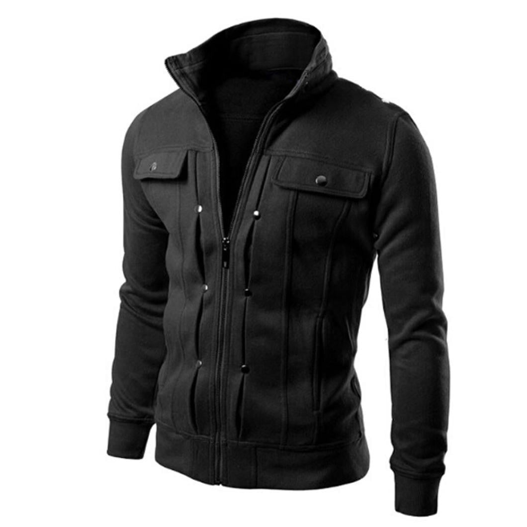 Elegante Herren-Zip-Up-Jacke - Gerod