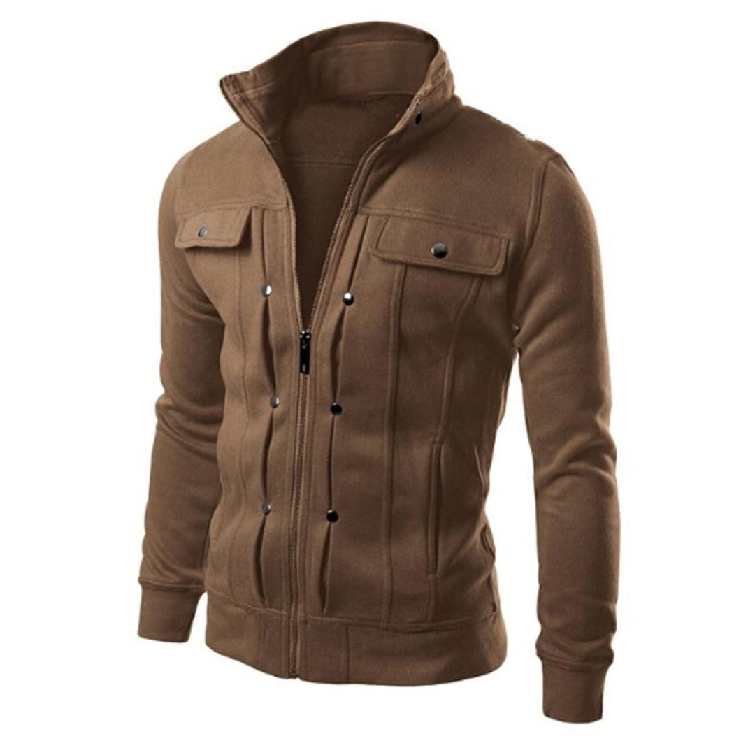 Elegante Herren-Zip-Up-Jacke - Gerod