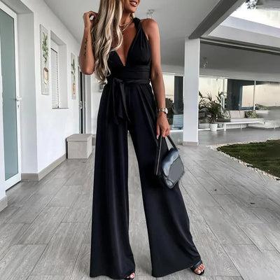 Victoria - Sommerlicher Jumpsuit mit weiter Hose