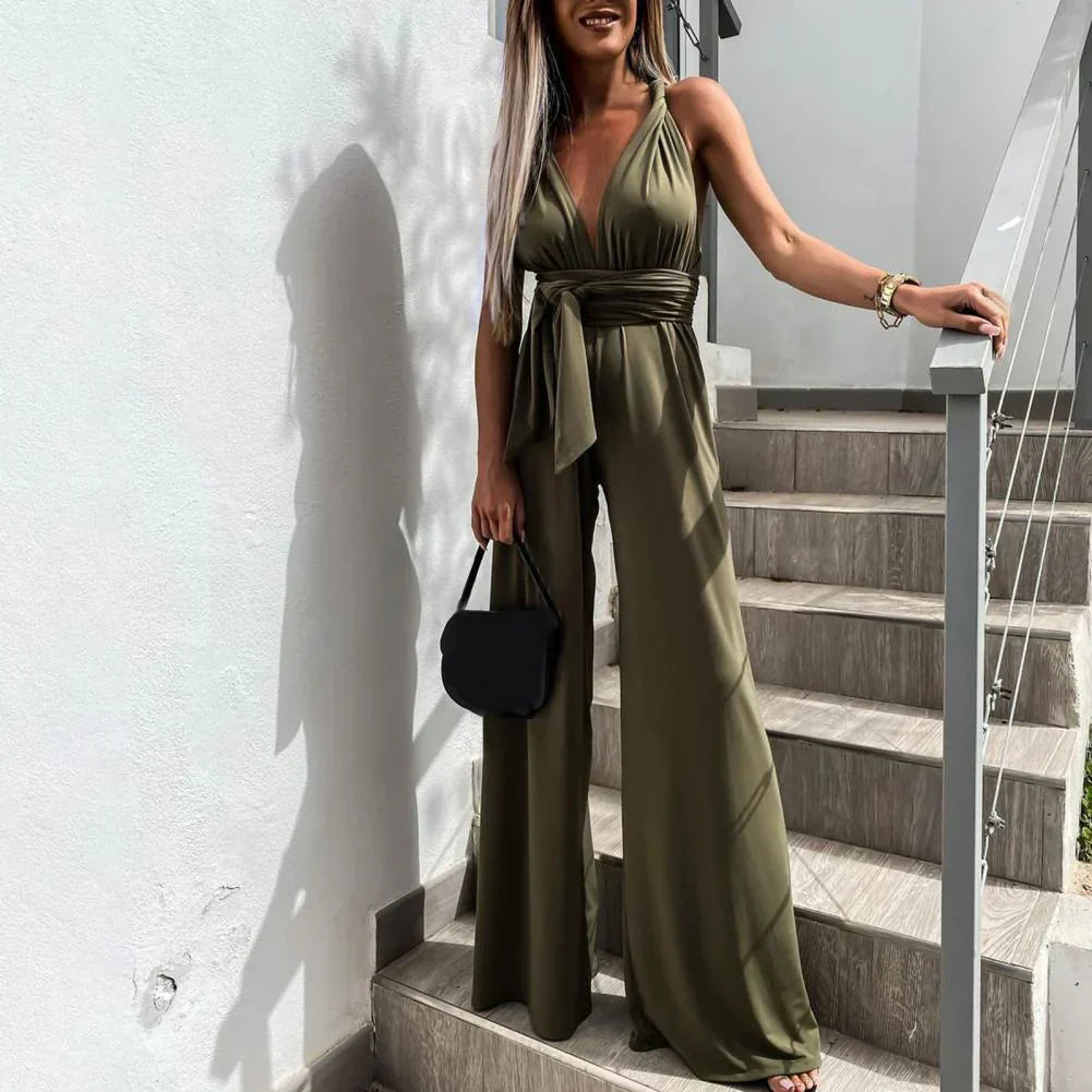 Victoria - Sommerlicher Jumpsuit mit weiter Hose