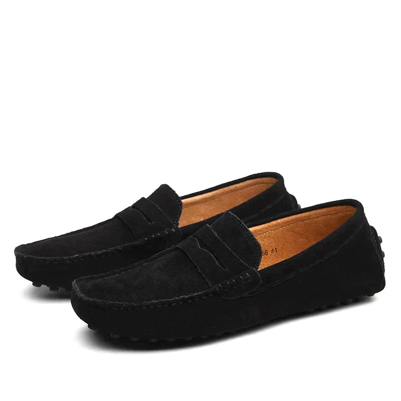 Harvey - Italienische Wildleder-Loafer im Stil