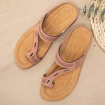 Chloe - Retro Flip Flops Sommer Sandalen