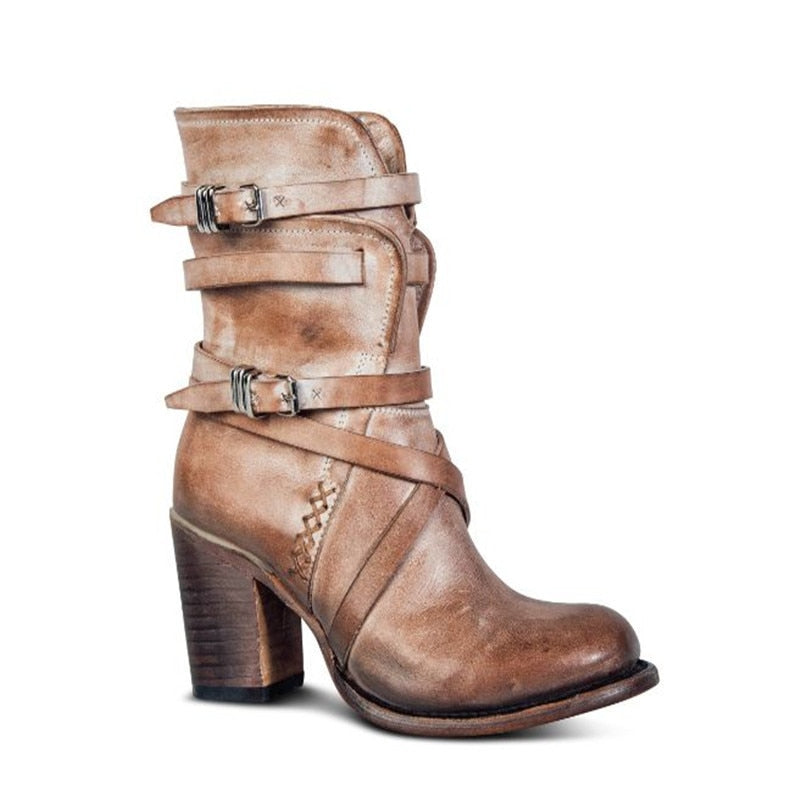 DolceMode | Damen Lederstiefel