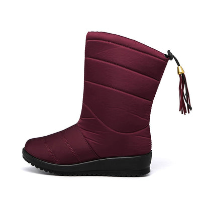 Warme weiche Damen-Winterstiefel - Suze