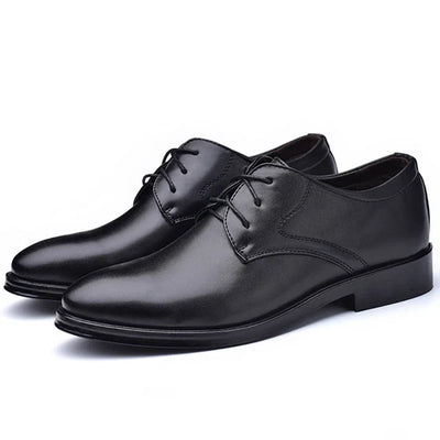 EleganteSchuhe Herren Lederformale in Schwarz