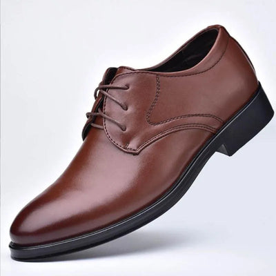 EleganteSchuhe Herren Lederformale in Schwarz