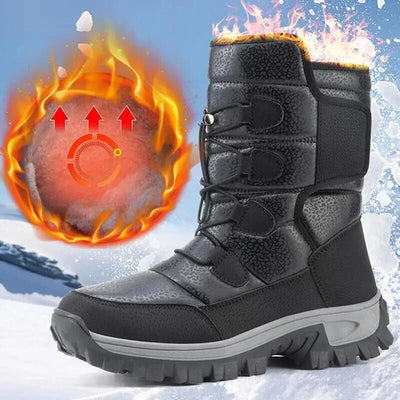 Warme Plüsch-Schneestiefel für Männer - Joss