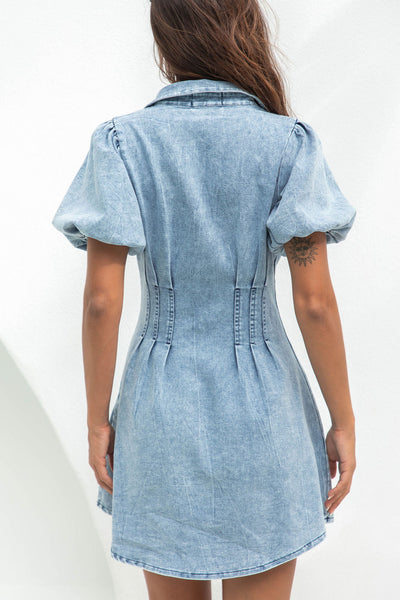 DolceMode | Denim-Minikleid