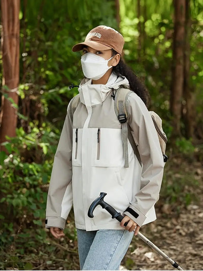 Leichter Sport-Windbreaker für Frauen, atmungsaktiv und wasserabweisend