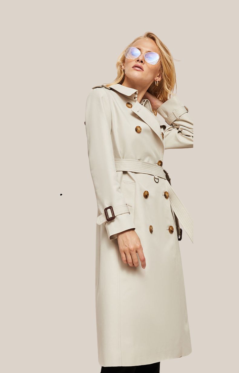 Damen Casual Trenchcoat für den Winter - Liva