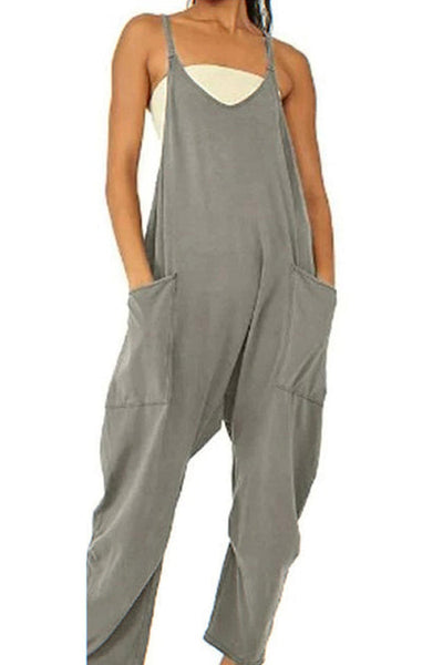 Cami-Jumpsuits mit großen Taschen