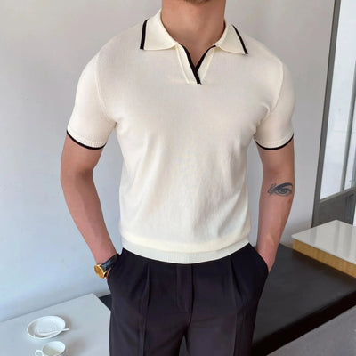 StilElite Luxus Revers Polo Shirt für Herren