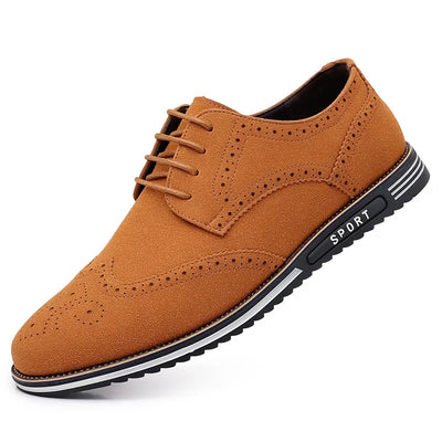 StiloMan Faux Wildleder Oxford Schuhe