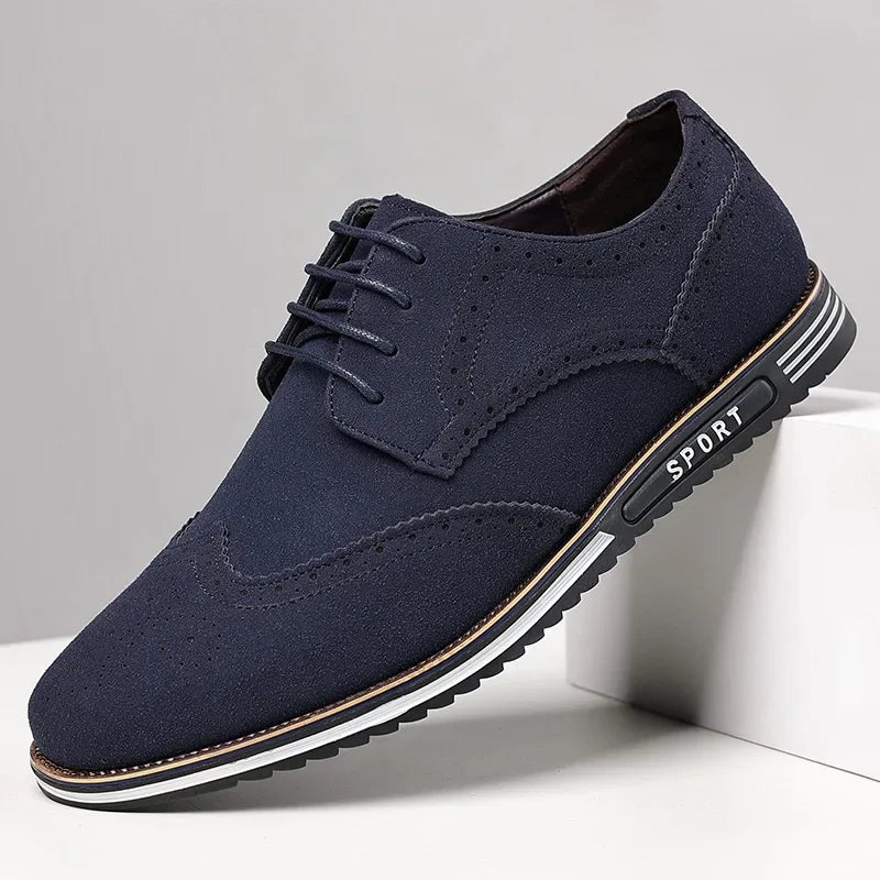 StiloMan Faux Wildleder Oxford Schuhe