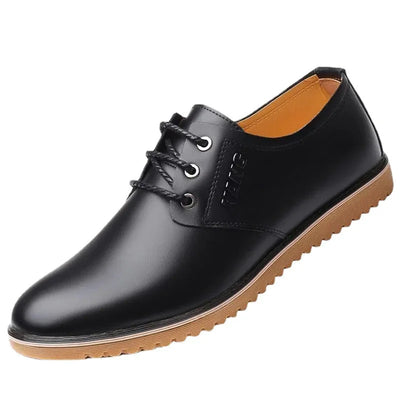 EliteWear Herren Leder Oxfords in britischem Stil