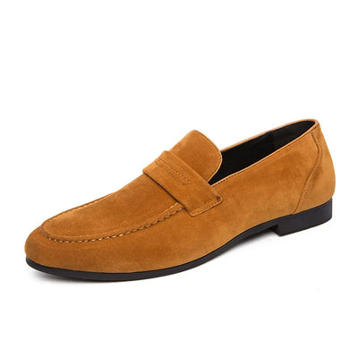 LuxoSchuh Wildleder Slip-On Herren Mokassins