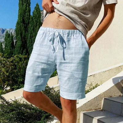 Sommerleichte Baumwoll-Leinen-Shorts von Aloha Spirit Wear