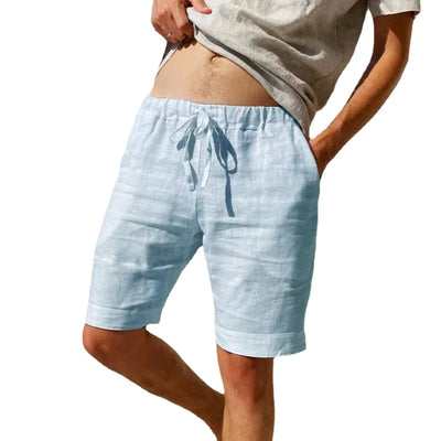 Sommerleichte Baumwoll-Leinen-Shorts von Aloha Spirit Wear