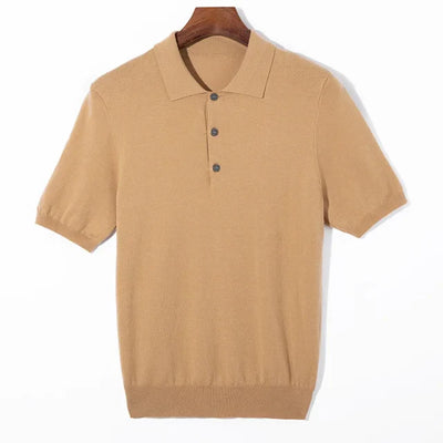 ModaMann PureWool Sommer-Poloshirt