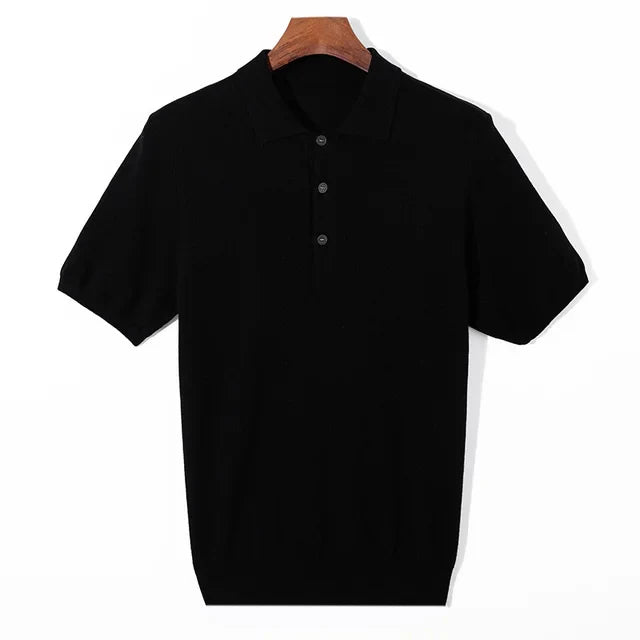 ModaMann PureWool Sommer-Poloshirt