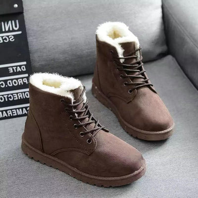 Warme kuschelige Stiefel Frauen - Milou