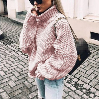 Elodie - Pullover met halfhoge kraag