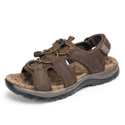 Aussteiger Sonnenkraft Leder Sandalen