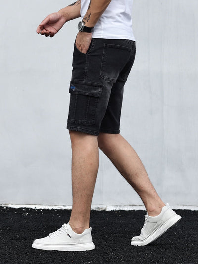 Cargo-Denim- Kurzhose für Männer -  Roley