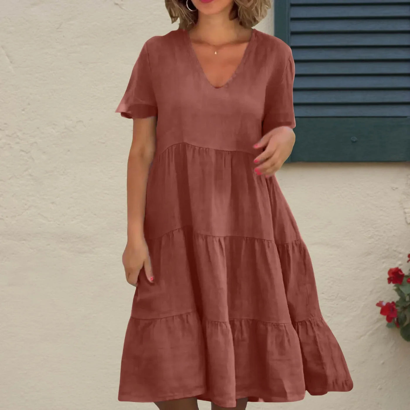 Virel™ Freizeit kleid