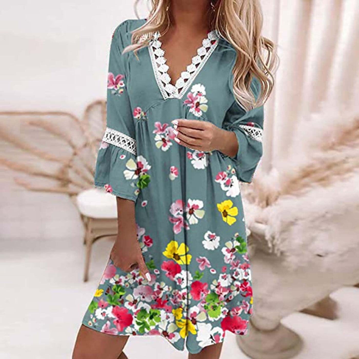 Sommerkleid Breezy Blooms - Benna