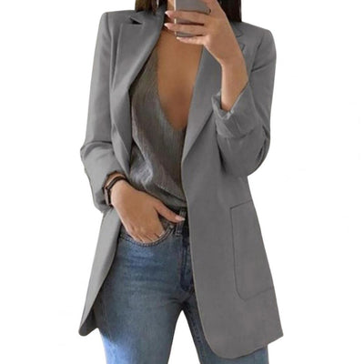 Friedrike | Blazer-Jacke mit großen Taschen