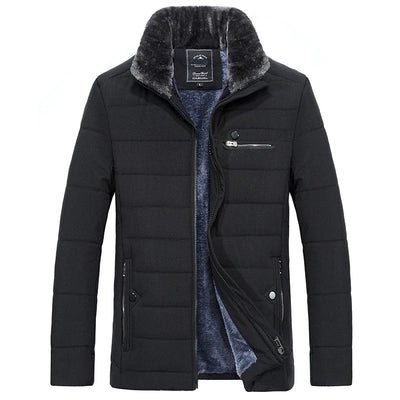 Stylischer warmer Herrenmantel Winterparka - Gildo