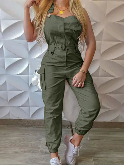 Avery - Stylischer Cargo Jumpsuit