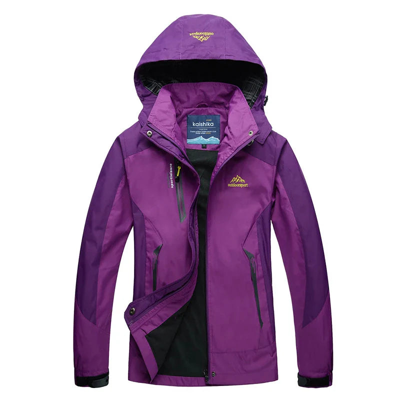 Wasserdichter Trekking-Windbreaker für Frauen - Denise