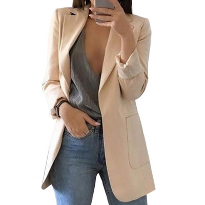 Friedrike | Blazer-Jacke mit großen Taschen