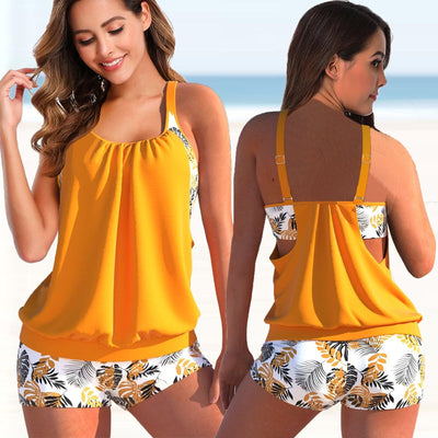 Mélisa - Zweifarbiges Tankini-Set