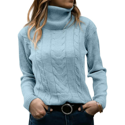 Amira - Gemütlicher Rollkragenpullover für Frauen