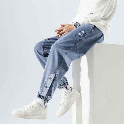 DolceMode | Modische Denim Jogginghose