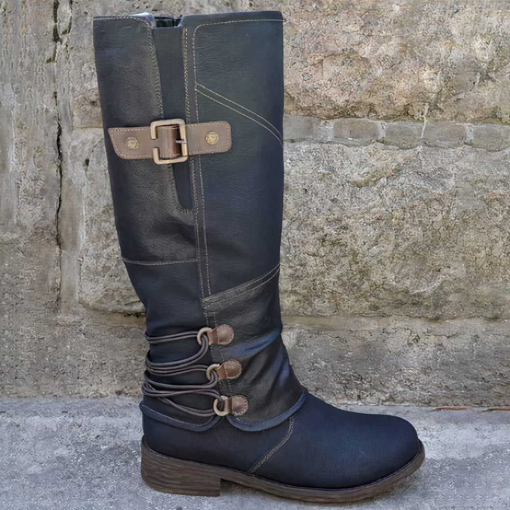 Stylische Mid-Calf Winterstiefel für Frauen - Selda